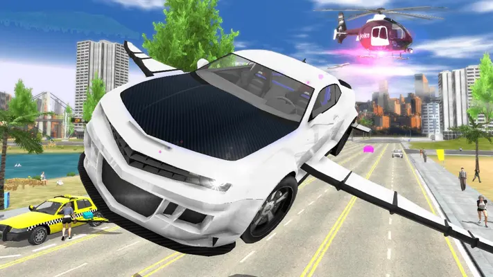 Flying Car Transport Simulator android App screenshot 5